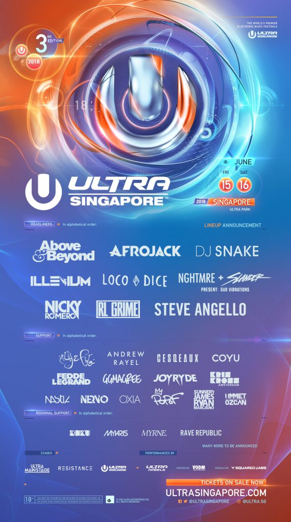 Ultra Singapore MYRNE DJ Snake